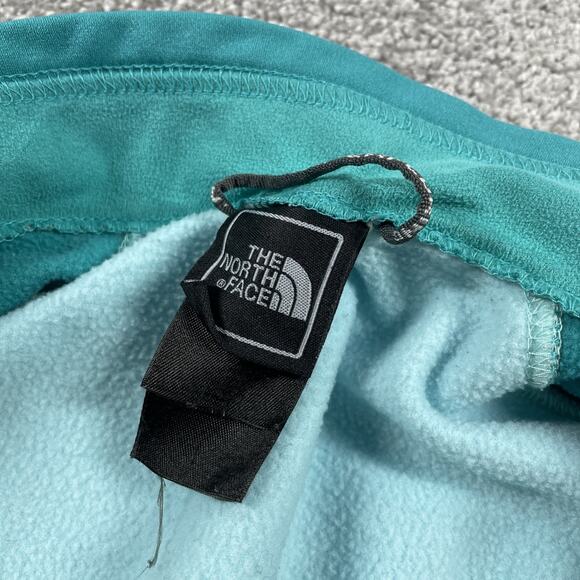 North Face Jacket Womens Small Zip Up TKA Stretch Thermal Fleece Rouching - Picture 6 of 16